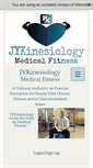 Mobile Screenshot of jykinesiology.com